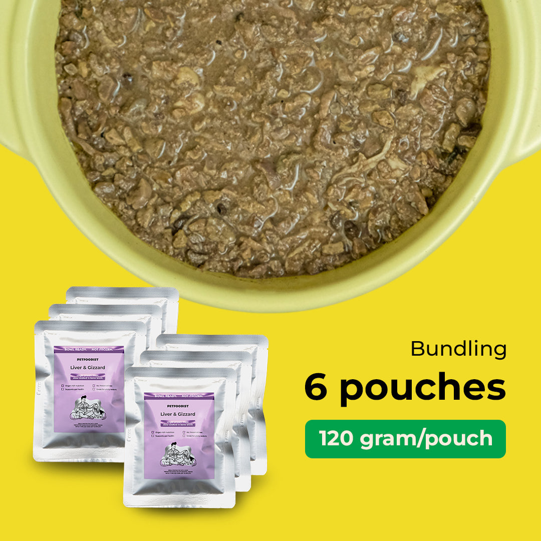 Liver & Gizzard 120 gr