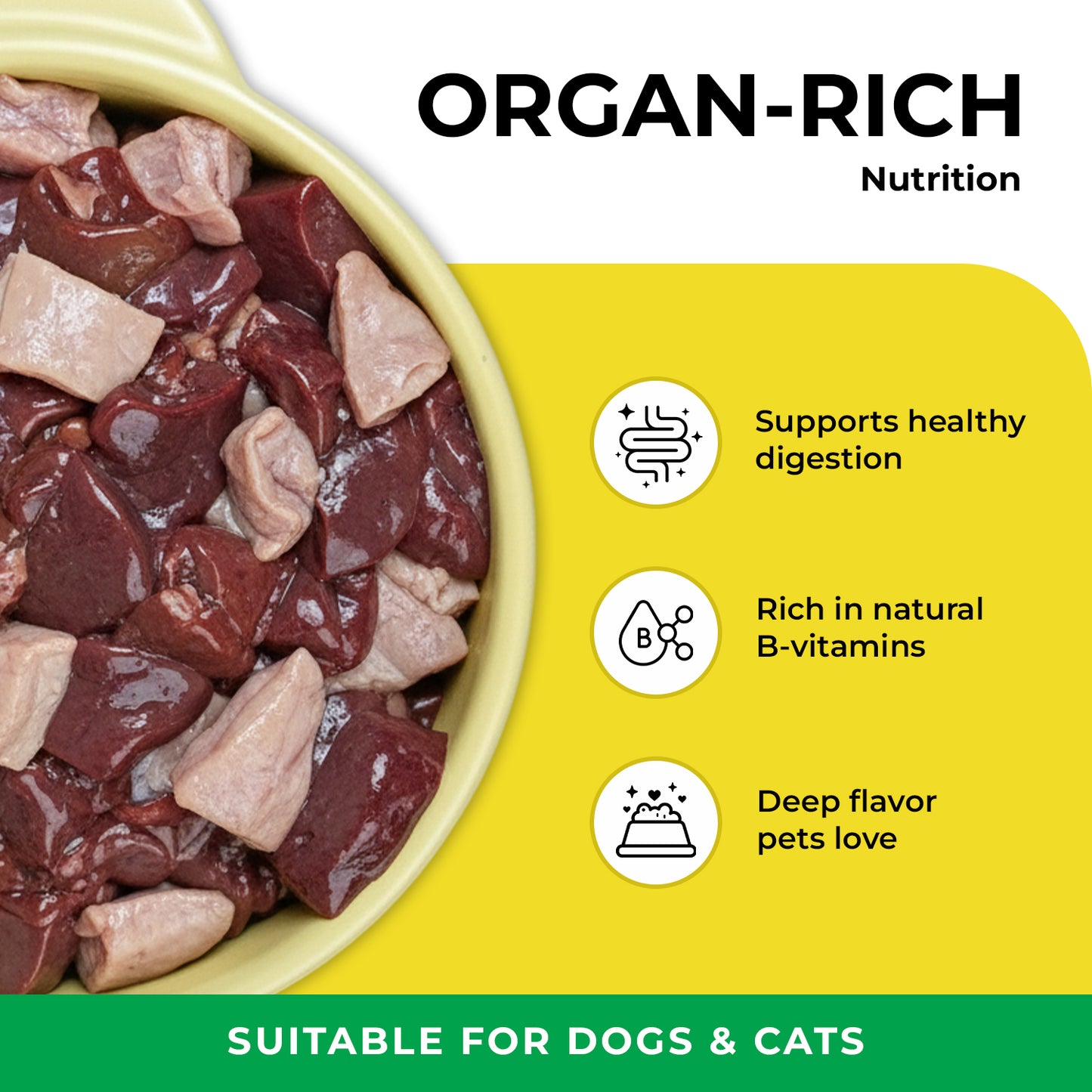 Liver & gizzard 120 gr