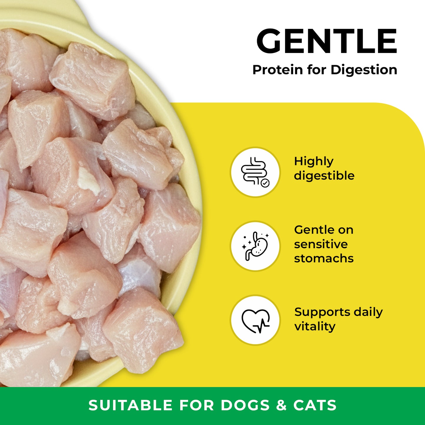 Cage Free Chicken 120 gr